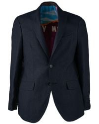 Etro - Jacket With Patterned Inner Lining - Lyst
