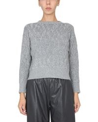 Fabiana Filippi - Virgin Wool Crew Neck Sweater - Lyst