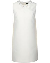 Versace - Beaded Detail Dress - Lyst