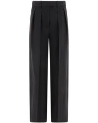 Brunello Cucinelli - Wide Tailored Trousers - Lyst