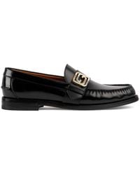 Gucci - Leather Loafers, - Lyst