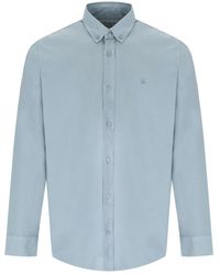 Carhartt - L/s Bolton Frosted Blue Shirt - Lyst