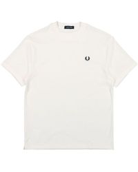 Fred Perry - Relaxed Towelling T-Shirt - Lyst