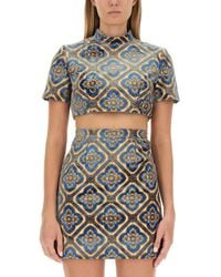 Etro - Cropped Mini Top For - Lyst