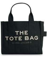 Marc Jacobs - 'The Small Tote' Cotton Bag - Lyst