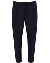 Emporio Armani - Viscose Blend Pants - Lyst