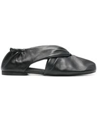 Alohas - Alaula Leather Ballet Flats Shoes - Lyst