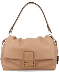 Fendi - Mama Baguette Large Nappa Leather Bag - Lyst