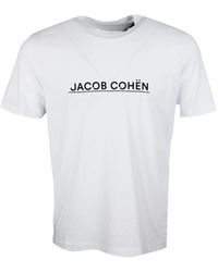 Jacob Cohen - Histores Short-Sleeved Crew-Neck T.Shirt - Lyst