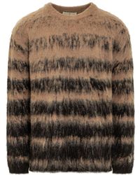 UNTITLED ARTWORKS - Mohair Lines Sweater - Lyst