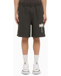 Palm Angels - Bermuda Shorts With Print - Lyst