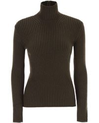 Max Mara - Aral1234 - Ribbed Wool And Cashmere Turtleneck Jumper - Lyst