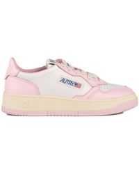 Autry - And Two-Tone Leather Medalist Low Sneakers - Lyst