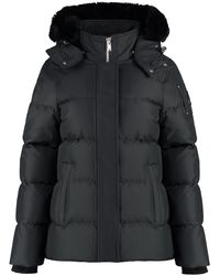 Moose Knuckles - Cloud 3q Hooded Techno Fabric Down Jacket - Lyst