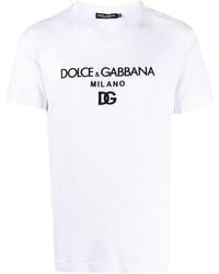 Dolce & Gabbana - T-Shirt With Print - Lyst