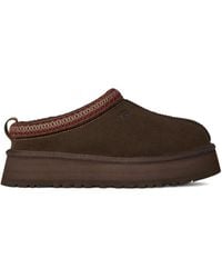 UGG - Braided-Trim Platform Slippers - Lyst