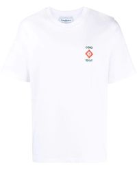 Casablancabrand - Home Sport Logo 3F Printed T-Shirt - Lyst