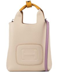 Hogan - Shopping Mini H-Bag Ivory - Lyst