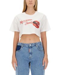 Moschino Jeans - T-shirt With Logo - Lyst