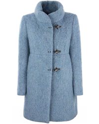 Fay - Romantic - Wool, Mohair And Alpaca Blend Coat - Lyst