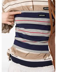 Miu Miu - Jersey Jersey Riga - Lyst