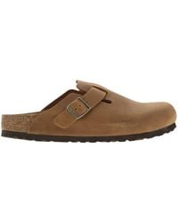 Birkenstock - Boston - Oiled Leather Sabot - Lyst