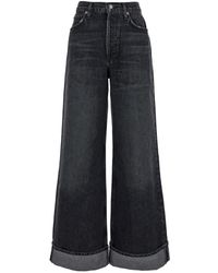 Agolde - 'Dame' Flared Jeans With Cuffs - Lyst