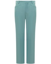 Tom Ford - Virgin Wool And Viscose Pants - Lyst