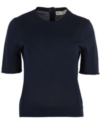 Tory Burch - Wool And Silk Sweater - Lyst