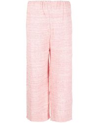 VITELLI - Reverse Pleat Lounge Pants - Plain Clothing - Lyst