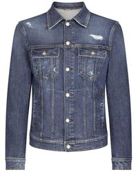 Dolce & Gabbana - Denim Jacket - Lyst