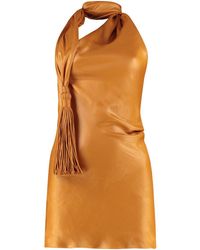 Bottega Veneta - Draped Asymmetric Top - Lyst