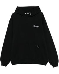 Represent - Logo-Embellished Hoodie With Press-Stud Fastening - Lyst