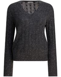 Brunello Cucinelli - "Dazzling Cable" Sweater - Lyst