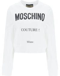 Moschino Couture Sweatshirt - White