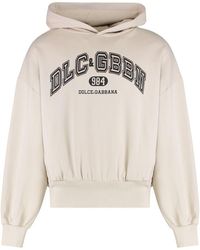 Dolce & Gabbana - Hooded Sweatshirt - Lyst