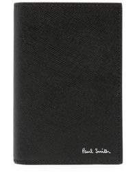 Paul Smith - Logo Leather Credit Card Case - Lyst