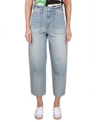 KENZO - Carrot Fit Jeans - Lyst