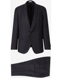 Boglioli - Plain Linen Suit - Lyst