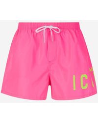 DSquared² - Icon Boxer Swimsuit - Lyst
