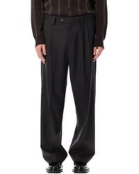 mfpen - Wide-Leg Classic Wool Trousers - Lyst