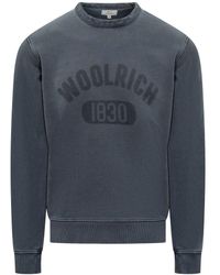 Woolrich - Garment Logo Sweatshirt - Lyst
