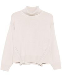 Alpha Studio - Merino Wool Turtleneck Sweater - Lyst
