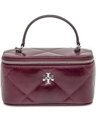 Tory Burch - Burgundy Vanity Bag - Lyst