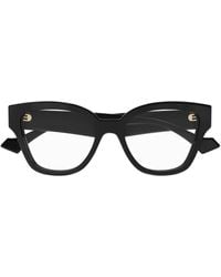 Gucci - Gg1424O Linea Gg Logo Eyeglasses - Lyst