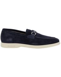 Ferragamo - 'Cosimo' Loafers With Metallic Hooks On The Front - Lyst