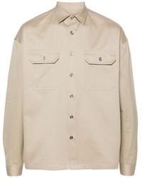 Prada - Twill-weave Cotton Shirt - Lyst