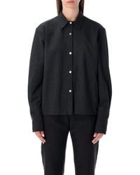 THE LATEST - Cotton Overshirt - Lyst