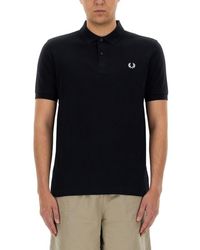 Fred Perry - Polo With Logo Embroidery - Lyst