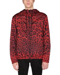 Dolce & Gabbana - Jacket With Animal Print - Lyst